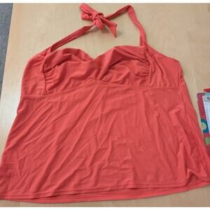 🎃Women's 3X Solid Catalina Swim Top